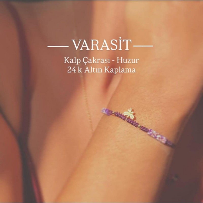 Doğal Varasit Taş Bileklik